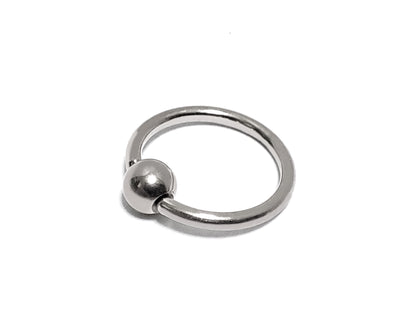 Captive Bead Ring Septum Piercing with Custom Ball Color - Body Jewellery 18g 16g 14g