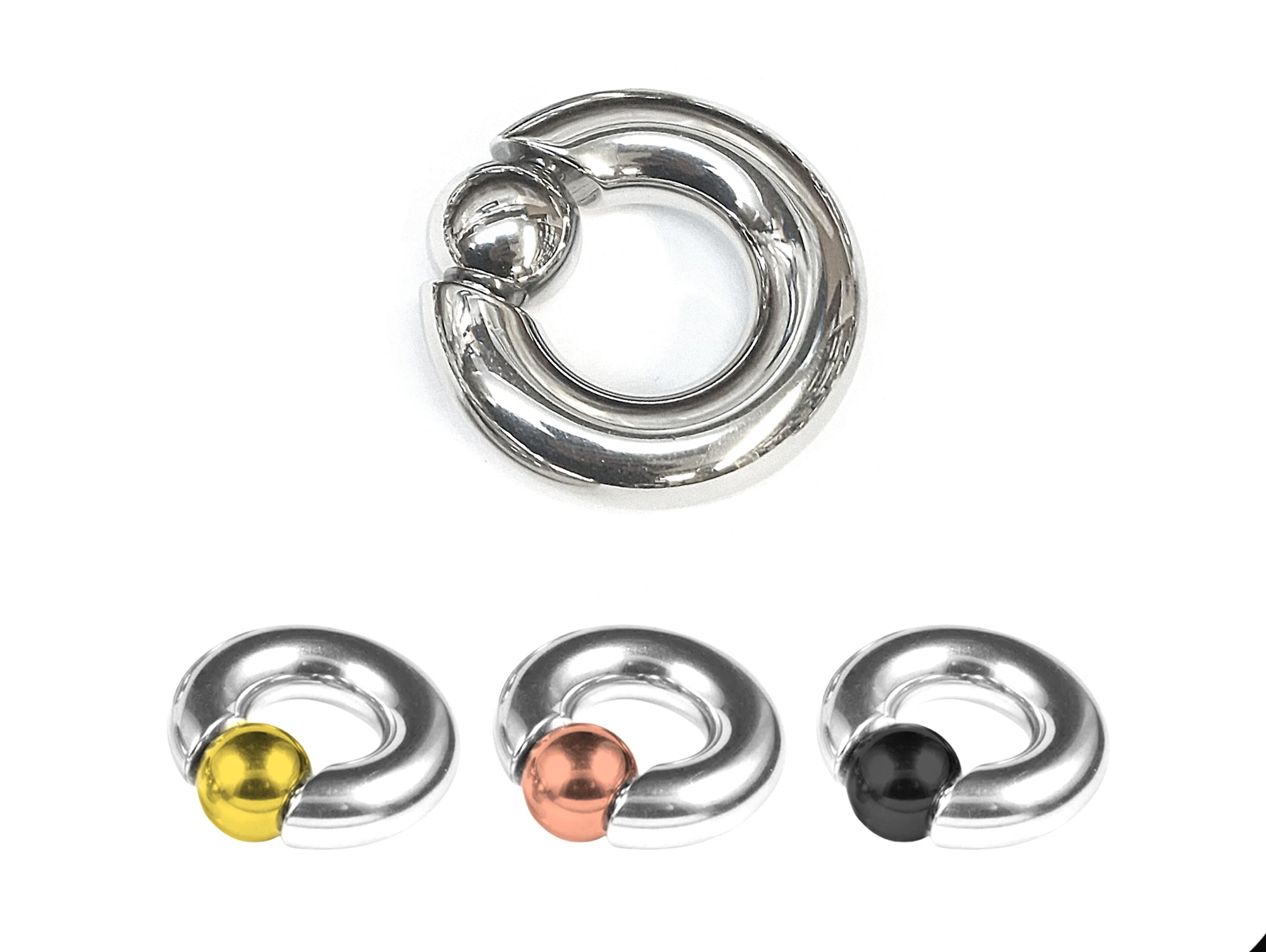 PRINCE ALBERT PIERCING Silver Body Jewellery