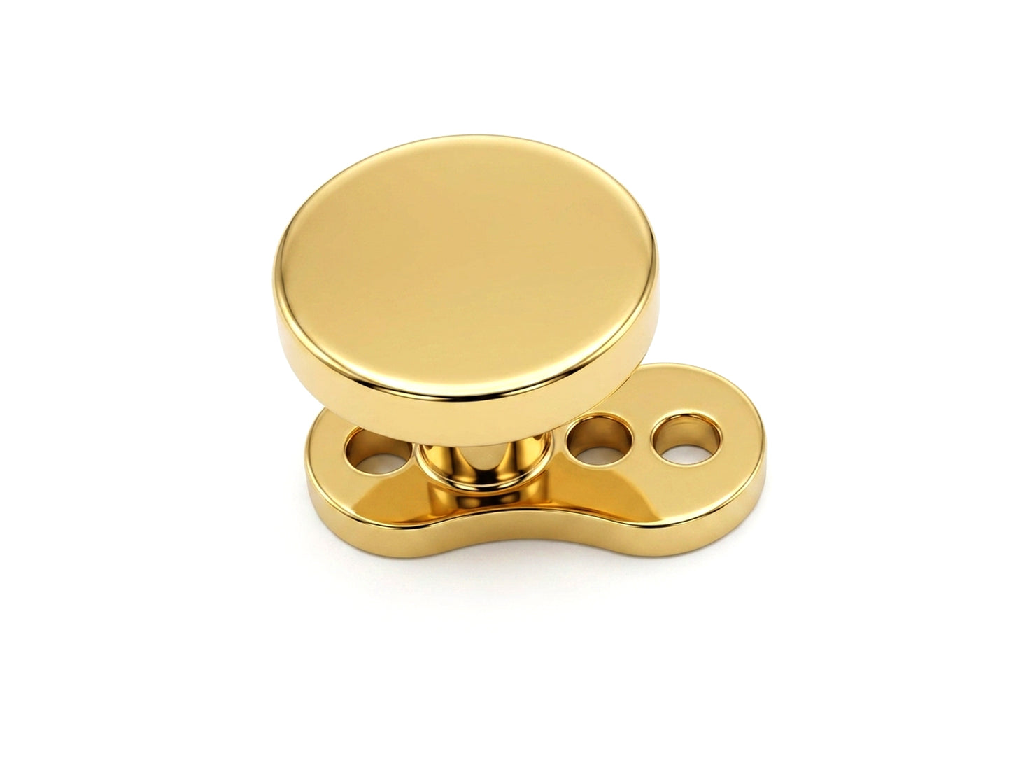 18K Gold Dermal Anchor Piercing 16G Skin Jewellery Implant with Flat Cylinder