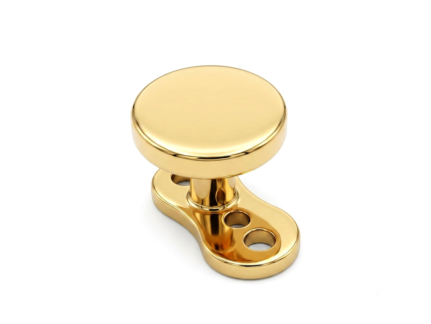 18K Gold Dermal Anchor Piercing 16G Skin Jewellery Implant with Flat Cylinder