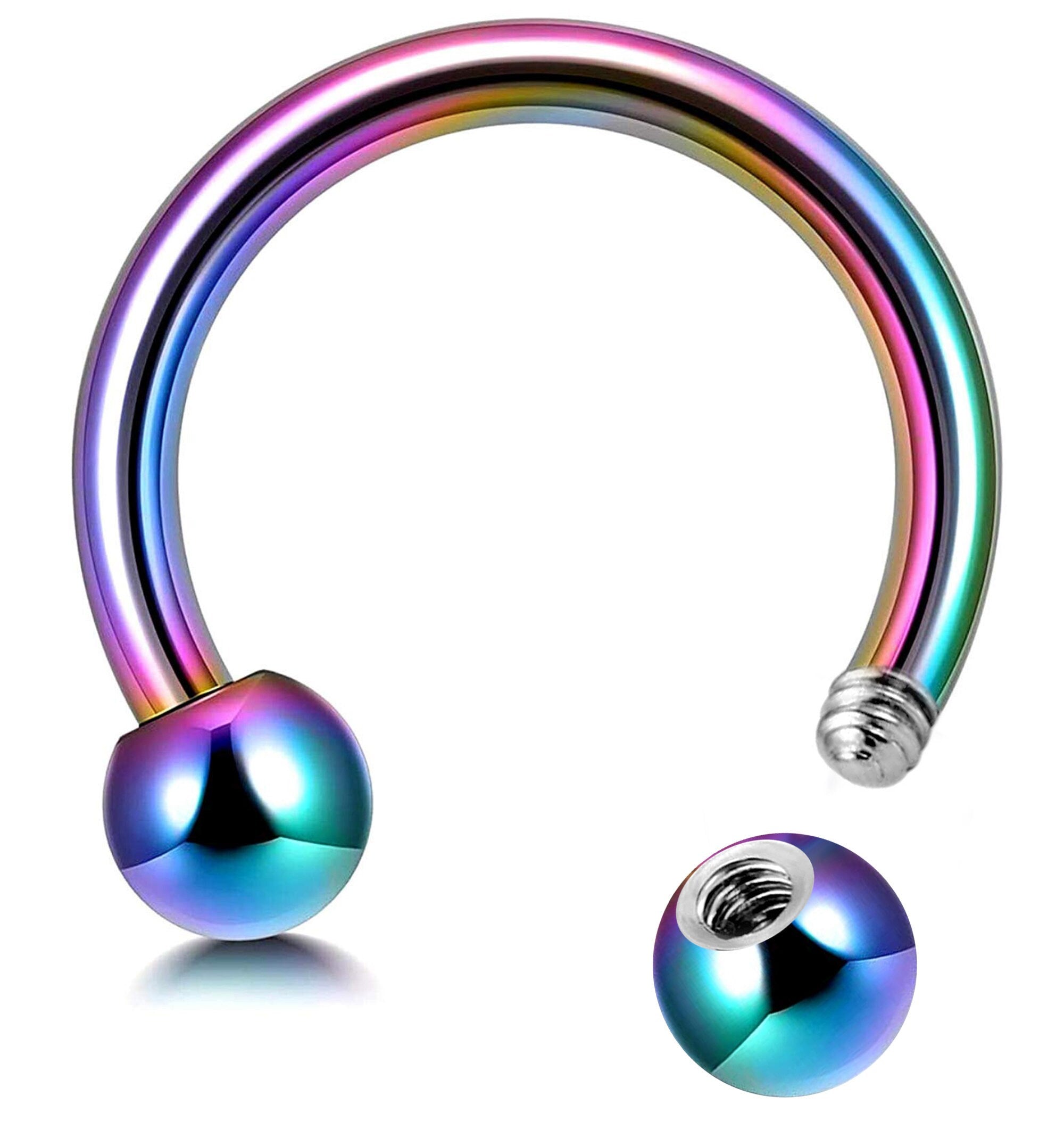 Rainbow piercing jewelry store