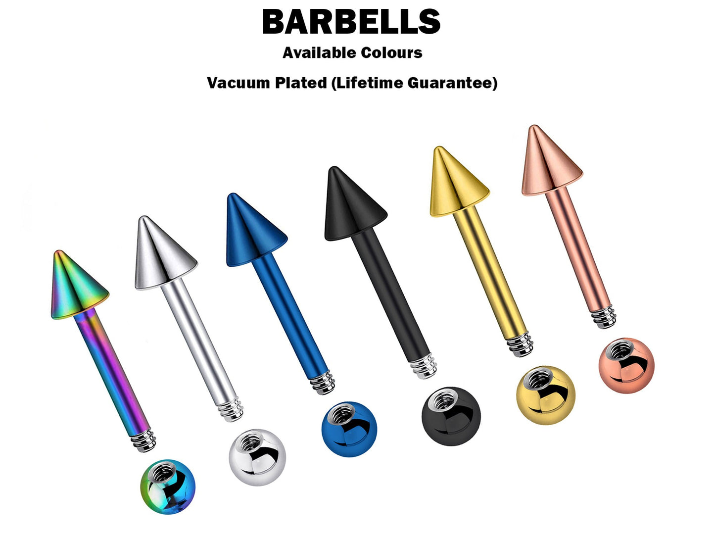 Cone Labret, Flat Back Earring, Lip Piercing - Monroe Labret Bar Ear Stud Cartilage Helix - Flat Lip Labret, Barbell Earrings