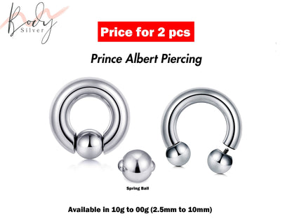 Piercing Rook / Íntimo Genital - Christina - Flor de Lótus - Prata -18INT22 Piercing Rook / Íntimo Genital - Christina - Flor de Lótus - Prata -18INT22