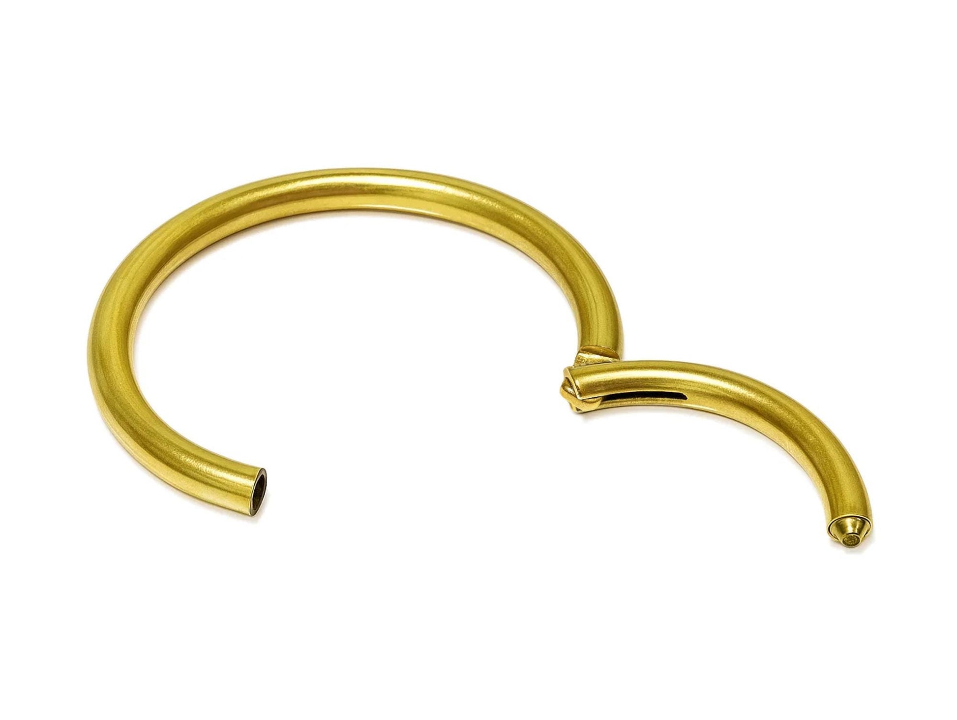 14K Gold Clicker Hoop Septum Hinged Rings Nose, Lip and Ear Piercing - 20g, 18g, 16g, 14g - Hand made Body Jewellery - Sold Individually