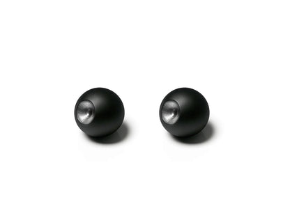Titanium Dimple Ball: Loose Ball Captive Bead Rings Body Jewelry, 2pcs
