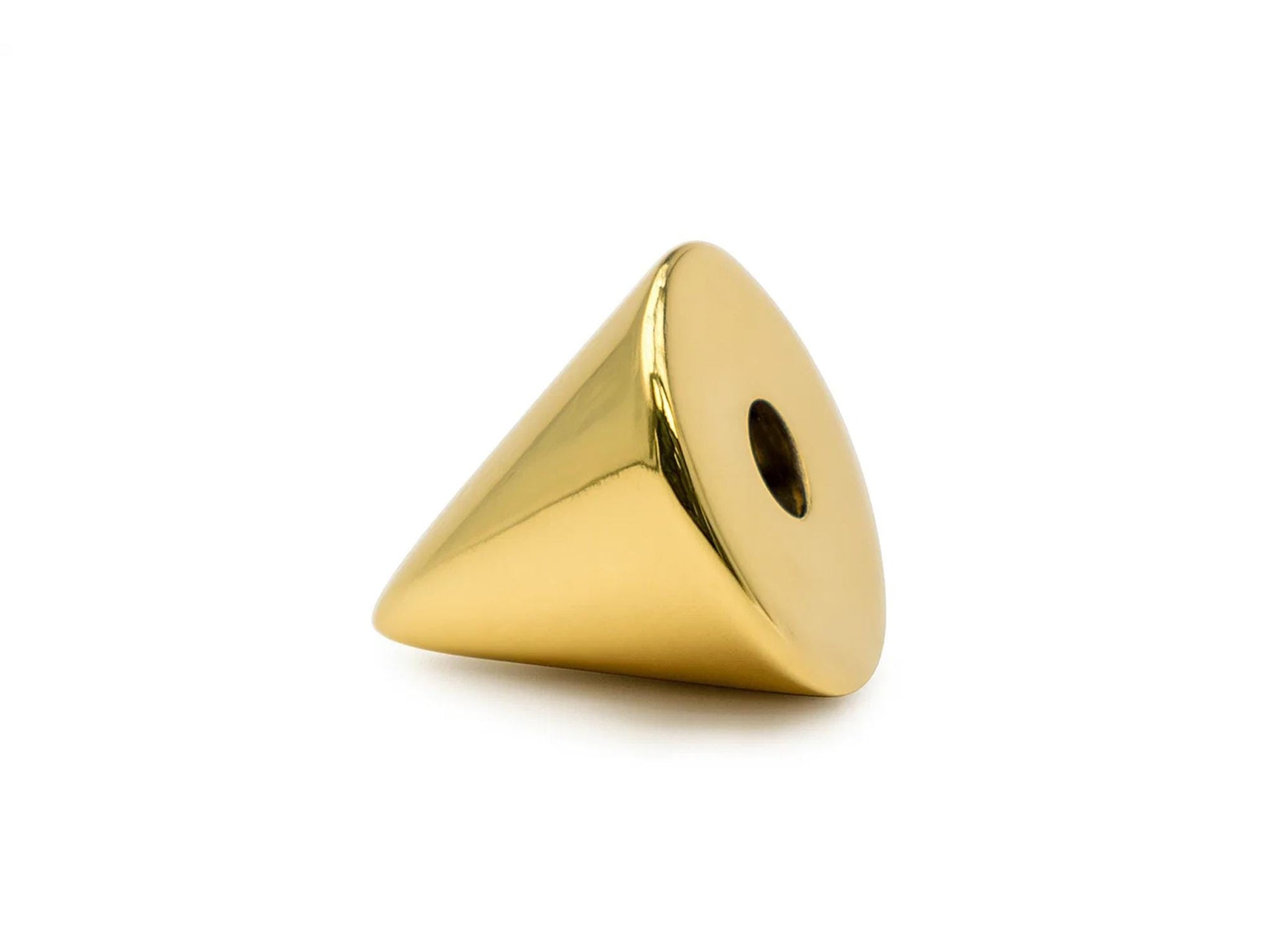 14k Solid Gold Spike and Cone Loose Piercing Part: 16g, 14g