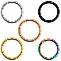 Titanium Hinged Segment/ Clicker Rings