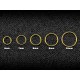 14K Gold Clicker Ring - Septum Piercing - Solid Gold Clicker Hoop - Segment Hinged Ring, 16G Septum Ring, Lip Ring - 1pc each order