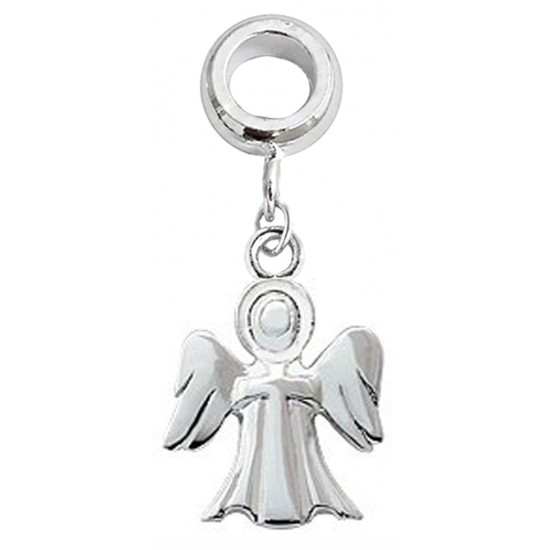 Silver Charm Bead Guardian Angel Compatible for  Pandora All Types Bracelet