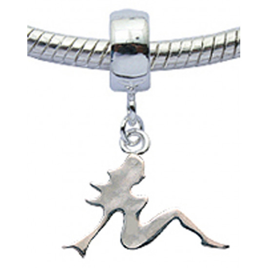 Silver Charm East rider Bead - Fits All European Bracelet - Available in Gold Plating
