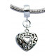 Charm Celtic Heart Figaro - Fits All Pandora Bracelets
