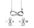 Infinity Earrings & Pendant