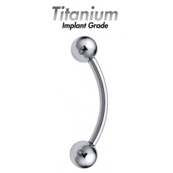 Titanium Implant Grade BANANABELL  - Quality tested by Sheffield Assay Office England