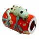 Murano Glass Frog Bead Charms - Fits Pandora & Troll Bracelets - Various Colours