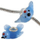 Murano Glass Flying Bird Bead Charms - Fits Pandora & Troll Bracelets - Various Colours