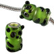 Murano Glass Panda Bead Charms - Fits Pandora & Troll Bracelets - Various Colours