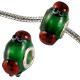 Murano Glass Lady Bird Bead Charms - Fits Pandora & Troll Bracelets - Various Colours