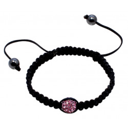 Shamballa Friendship Braided Bracelets with CZ Crystals - Various Colours