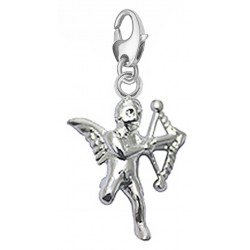 Silver Charm Bead Cupid Design Compatible for Pandora All Types Bracelet