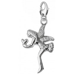 Silver Charm Bead Fairy Compatible for Pandora All Types Bracelet