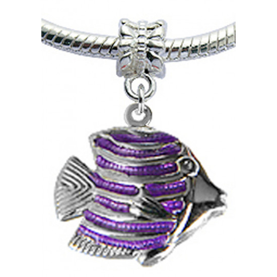 Silver Fish Charm for Pandora Bracelet