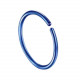 Surgical Steel 316L Open End Ring - Quality tested by Sheffield Assay Office England