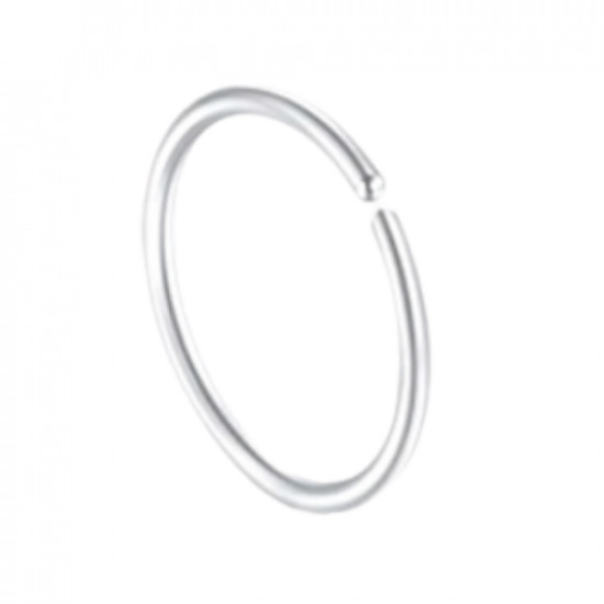 Titanium Open End Ring Nose & Ear Piercing Jewelry - Quality tested by Sheffield Assay Office England