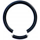 Stainless Steel Segment Ring - 2 Piece - In Silver or Black - Quality tested by Sheffield Assay Office England